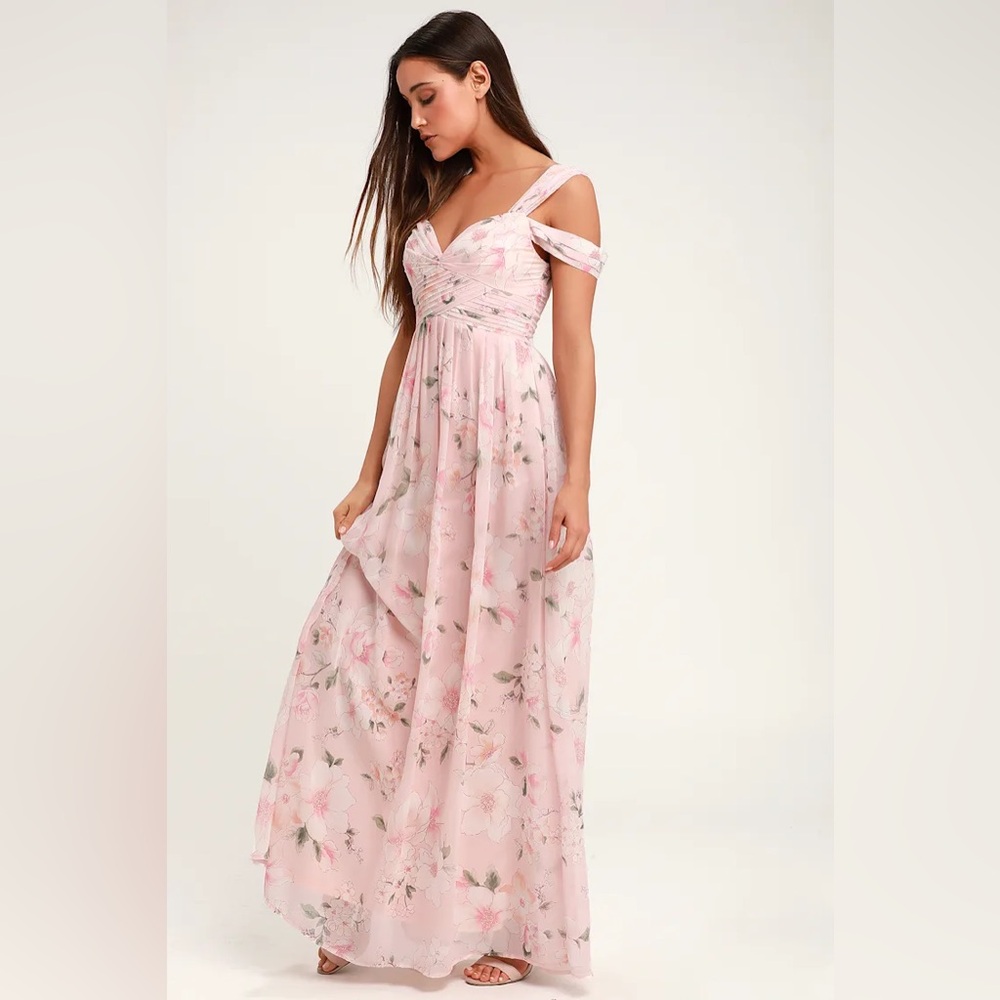 Lulu’s Make Me Move Floral Maxi Dress - Picture 3 of 5